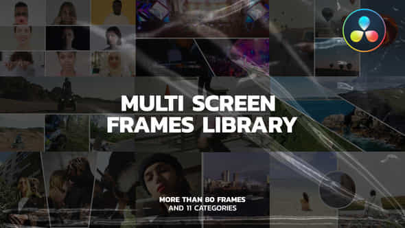 Multi Screen Frames - VideoHive 42971411