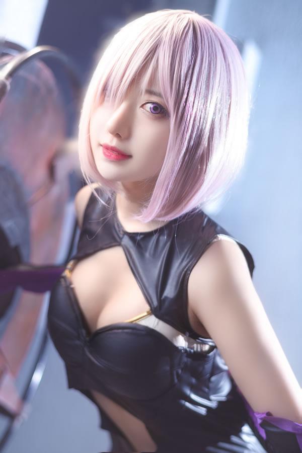 高颜值coser Shika小鹿鹿-玛修(18)