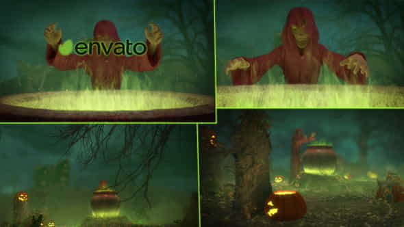 Halloween Logo - VideoHive 8993032