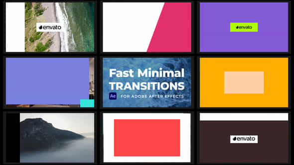 Fast Minimal Transitions - VideoHive 50591427