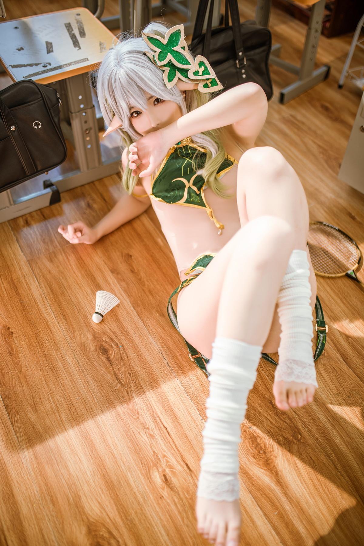 Cosplay Quan冉有点饿 纳西妲(15)