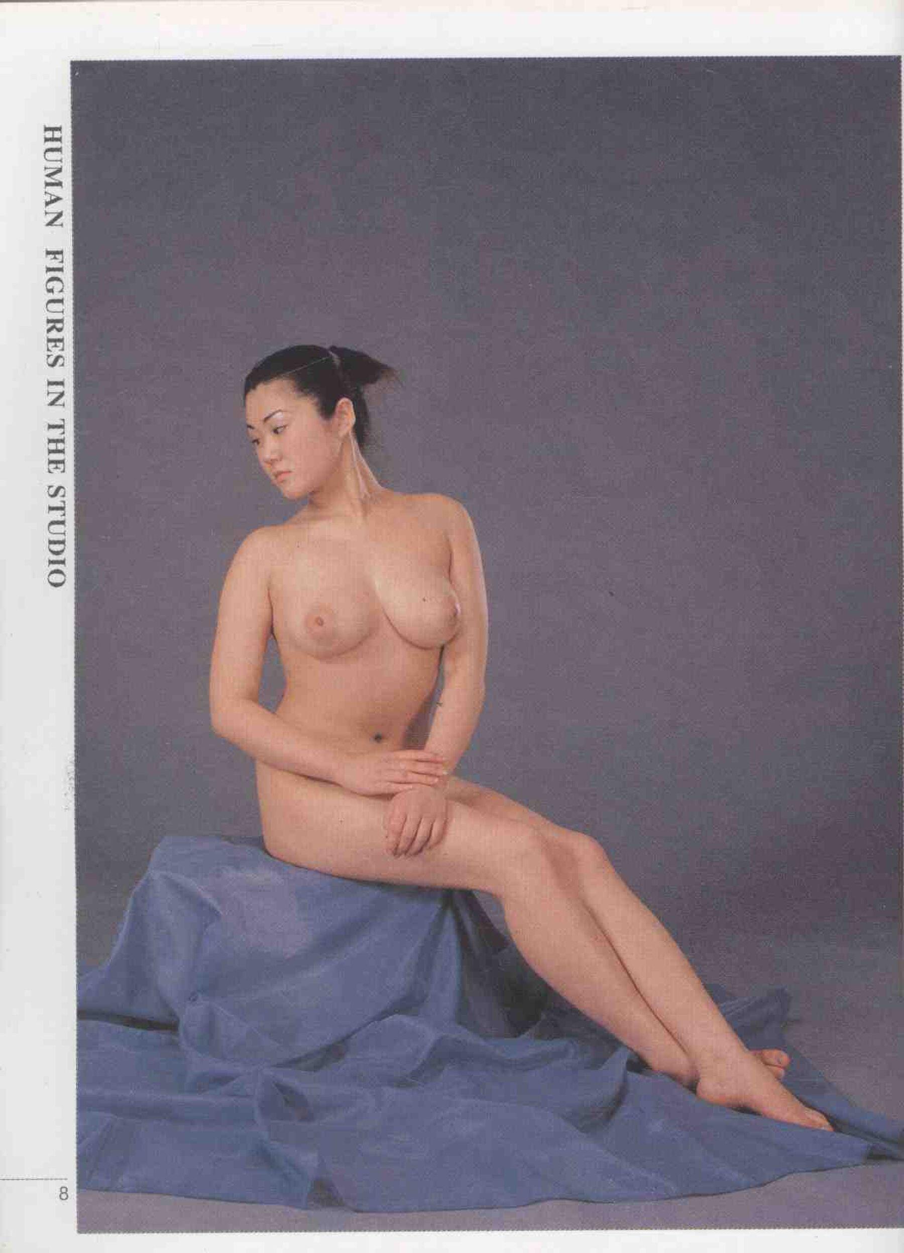 书籍扫描 实用人体模特摄影·坐姿篇(13)