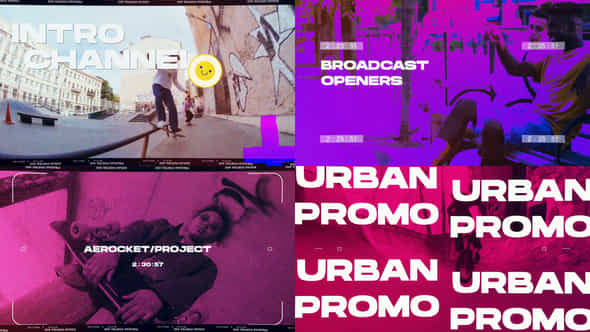 Urban Channel Openers - VideoHive 32931015