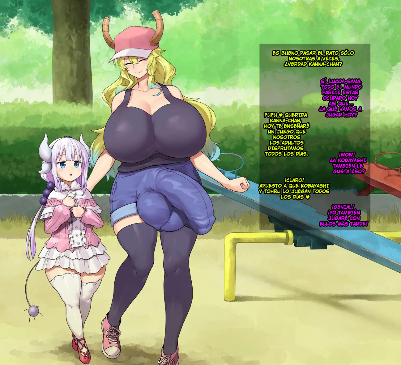 Lucoa&Kanna Jugando Algo Divertido - 0