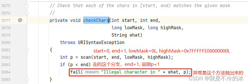 源码-checkChars