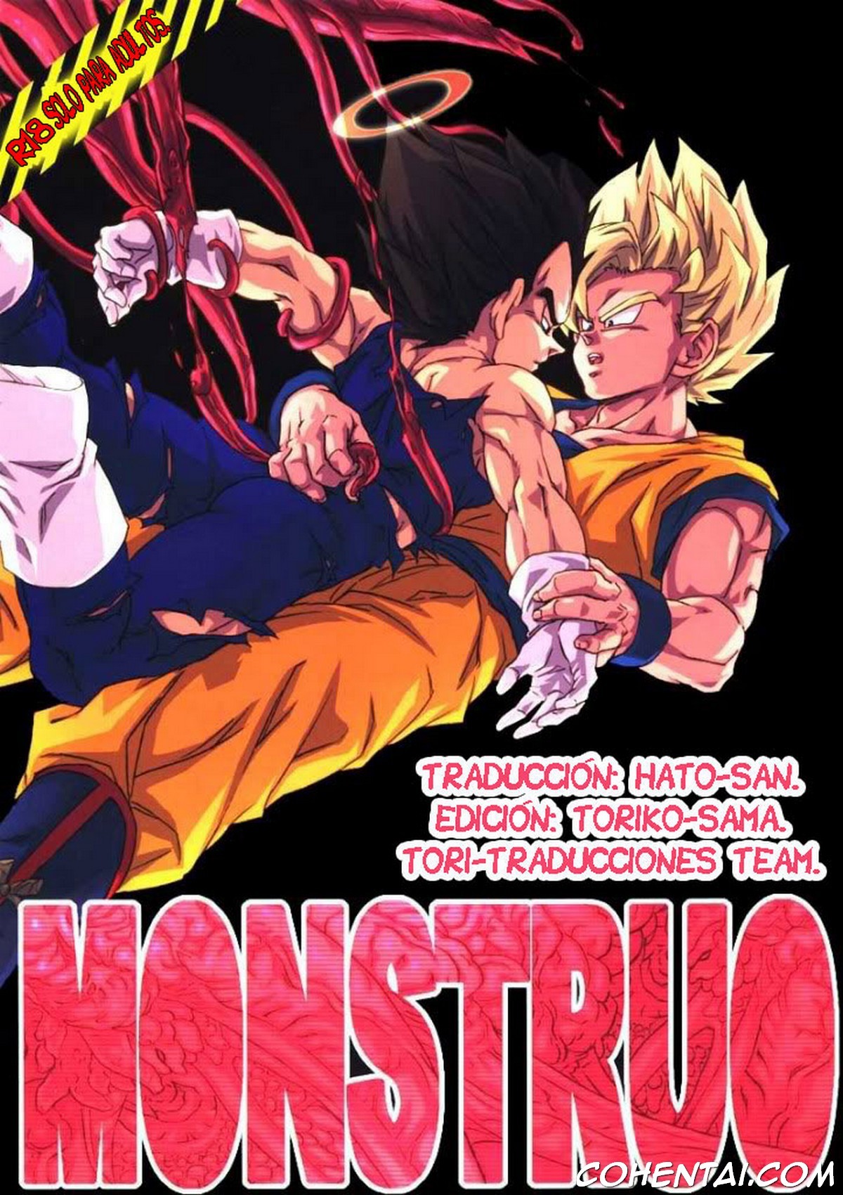 MONSTRUO (Dragon Ball Z) xxx comics manga porno doujin hentai español sexo 