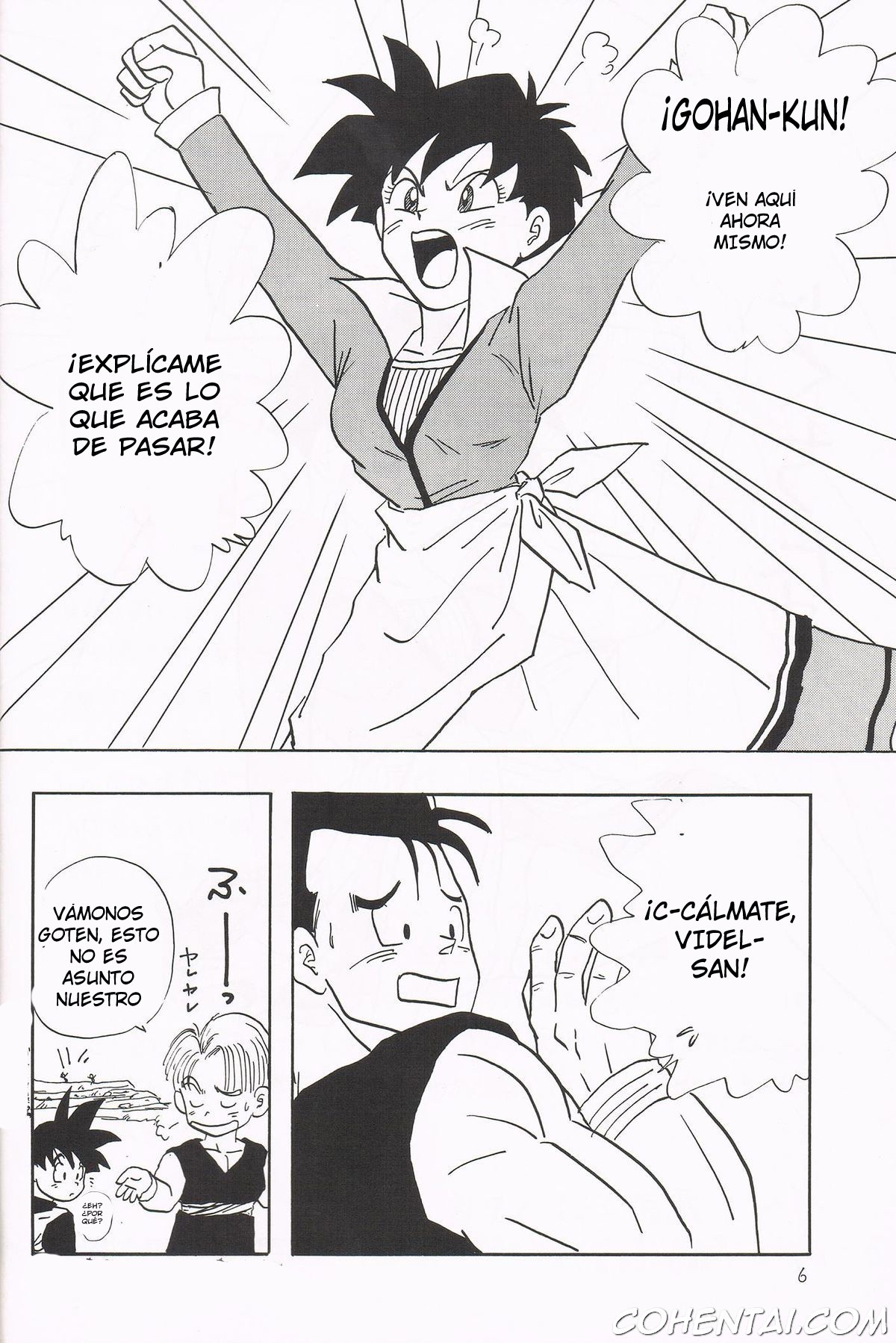 Y (Dragon Ball Z) xxx comics manga porno doujin hentai español sexo 