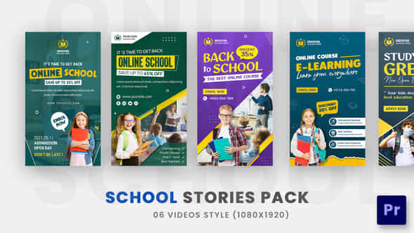 Online School Promo - VideoHive 36595671