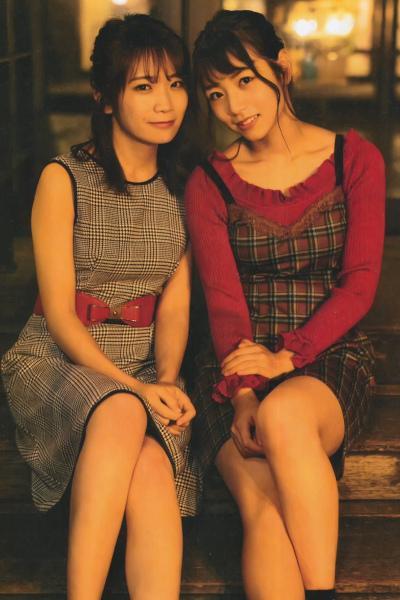 Manatsu Akimoto 秋元真夏, Hinako Kitano 北野日奈子, BOMB! 2020.01 (ボム 2020年1月号)