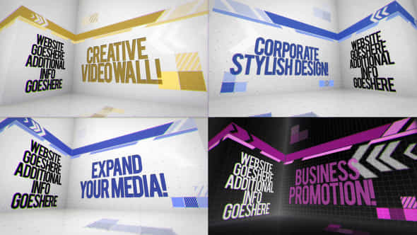 Business Wall Info - VideoHive 30662448