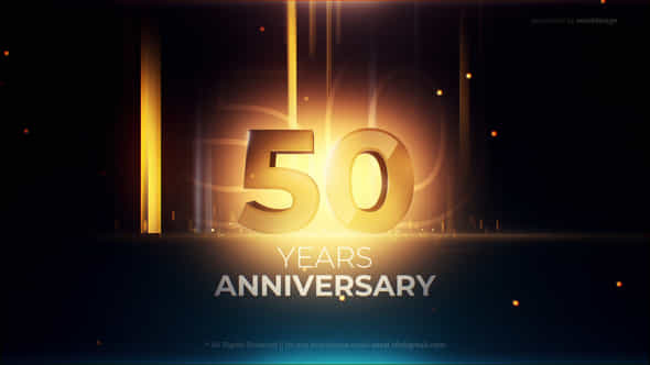 50 Years Anniversary Opener - VideoHive 57109258