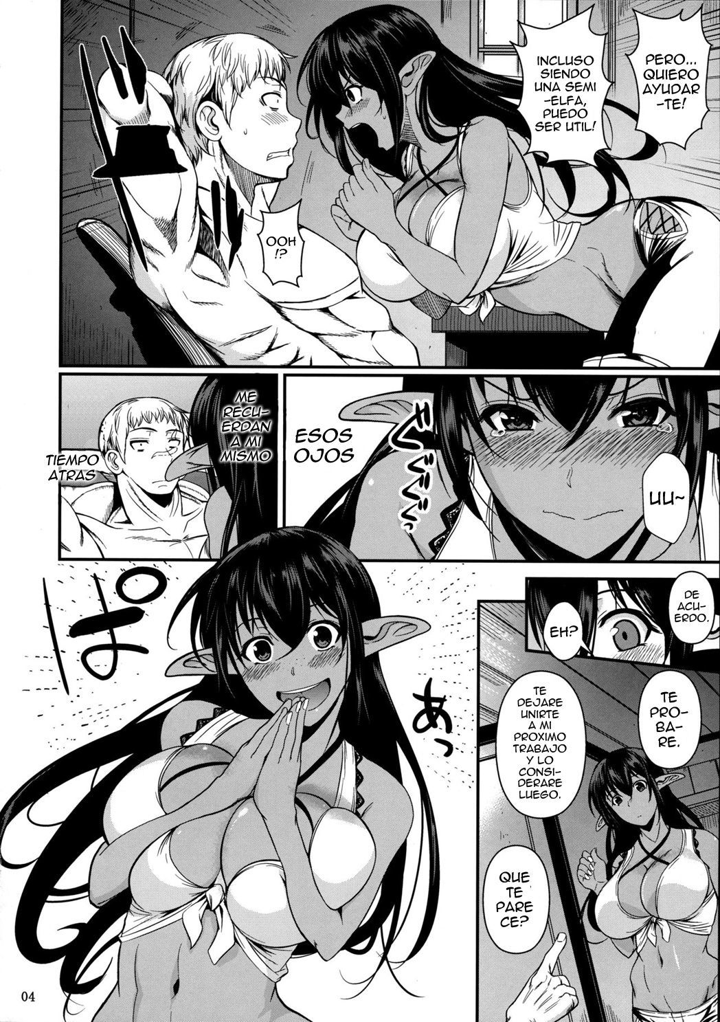 (C86) [Shoot The Moon (Fuetakishi)] Tatta Hitori no Youheidan 3 - Elf to Dorei Auction  Ejército Mercenario de un Solo Hombre 3 [Spanish] [Avocato]