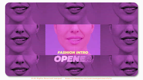 Fashion Intro Opener - VideoHive 47137285