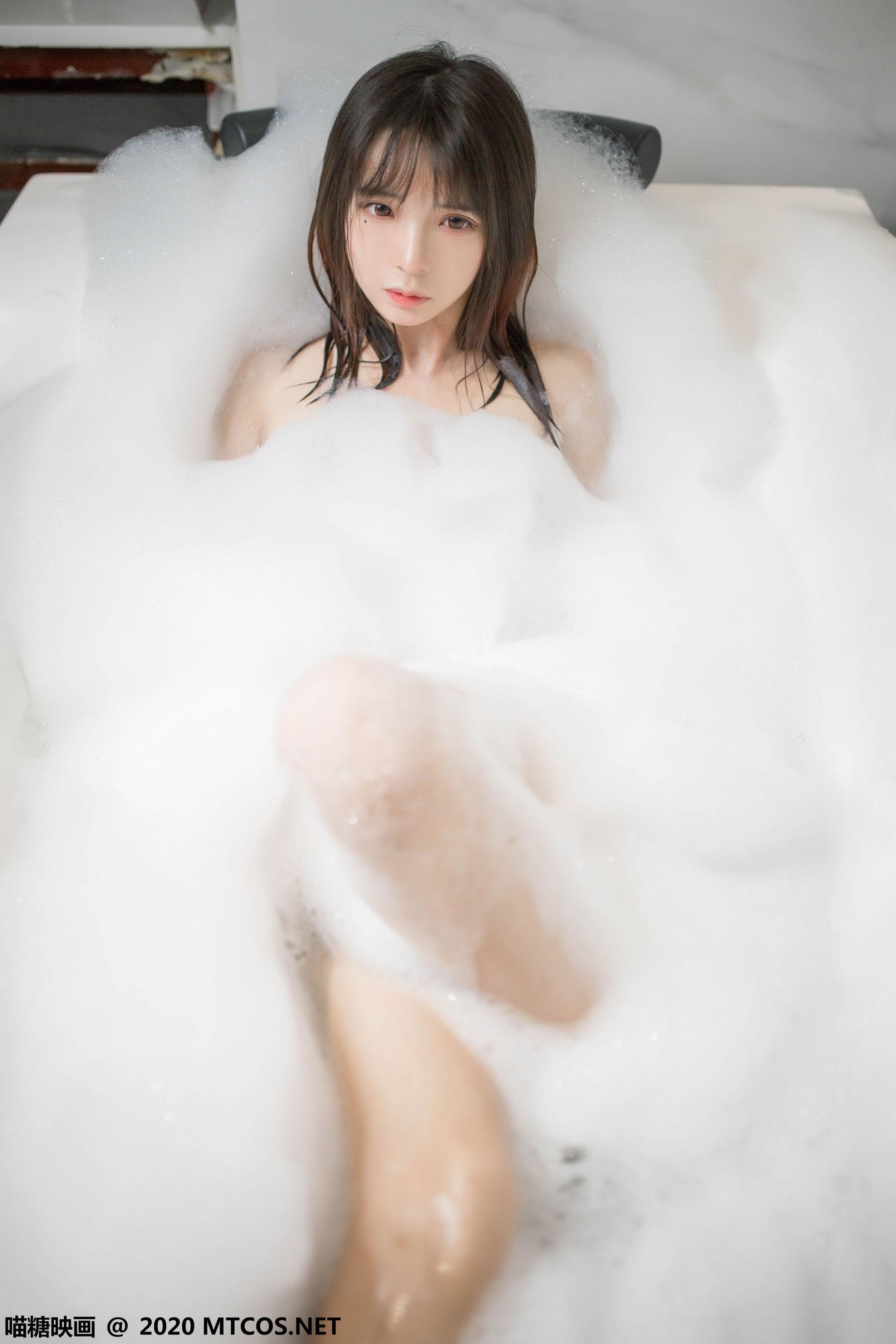 [喵糖映画] VOL.323 浴缸泡泡 写真套图(17)