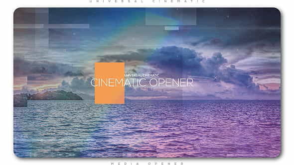Universal Cinematic Opener - VideoHive 20553820