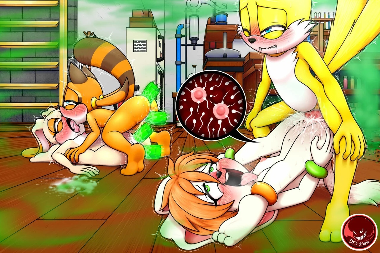 Tails having Fun with Marine Cream and Milla - 3