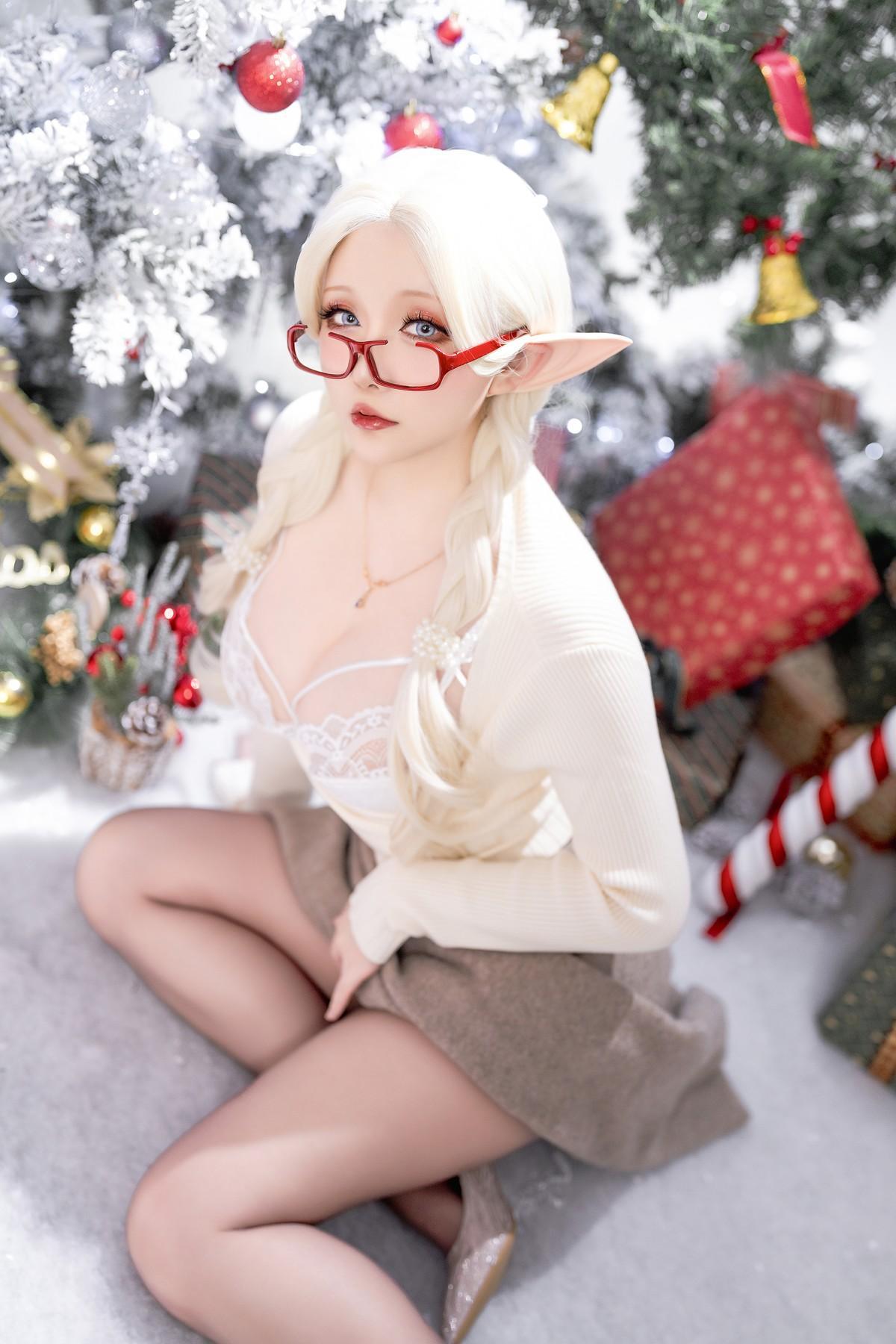 Cosplay 星之迟迟Hoshilily 圣诞精灵篇A 驯鹿 Set.01(16)