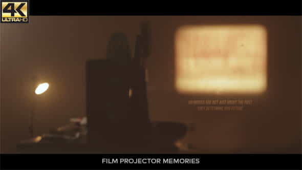 Vintage Memories - Film Projector - VideoHive 21531625
