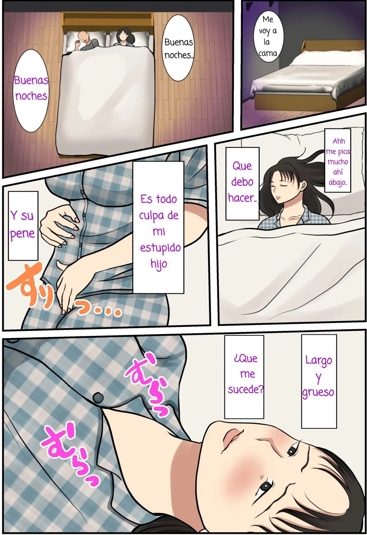 [Benii Kenkyuujo] Zoku Kaseifu Yondara Haha ga Kita [Spanish] [La Blu Rubia]