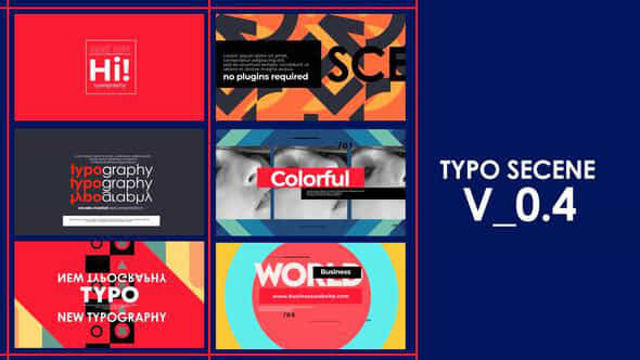 Titles Typography 4 - VideoHive 51214832