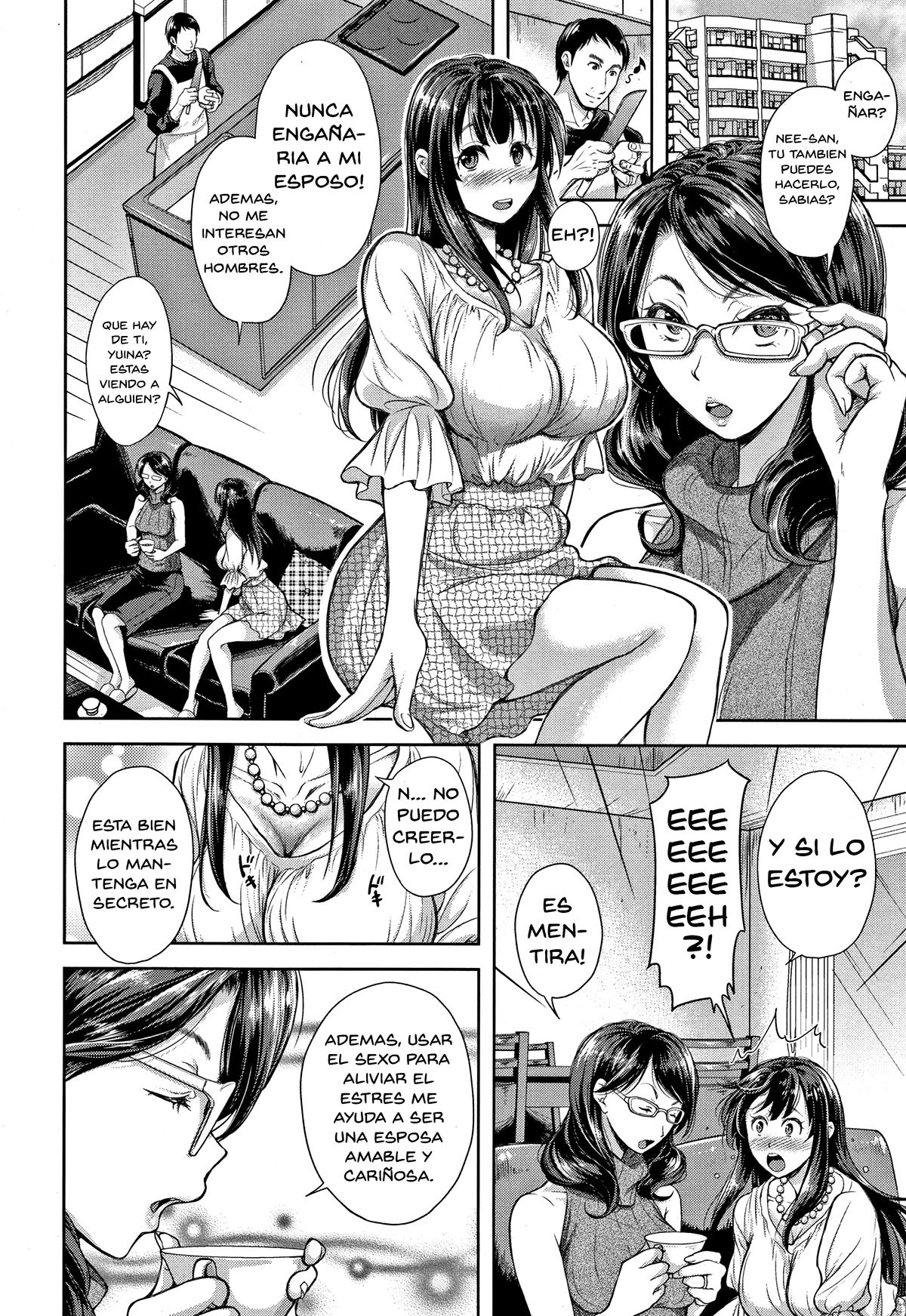 [Shirono Mahiro] Kyoukai no Yugami Zenpen (Tsumatorare) [Spanish] [L24SCAN]