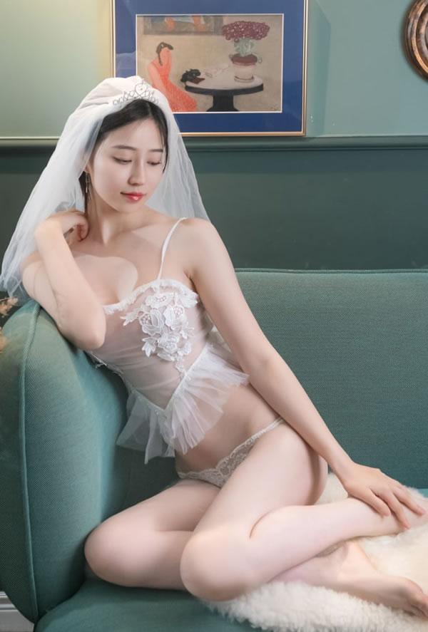 极品嫩模年年 - 婚纱无圣光唯美图集(11)