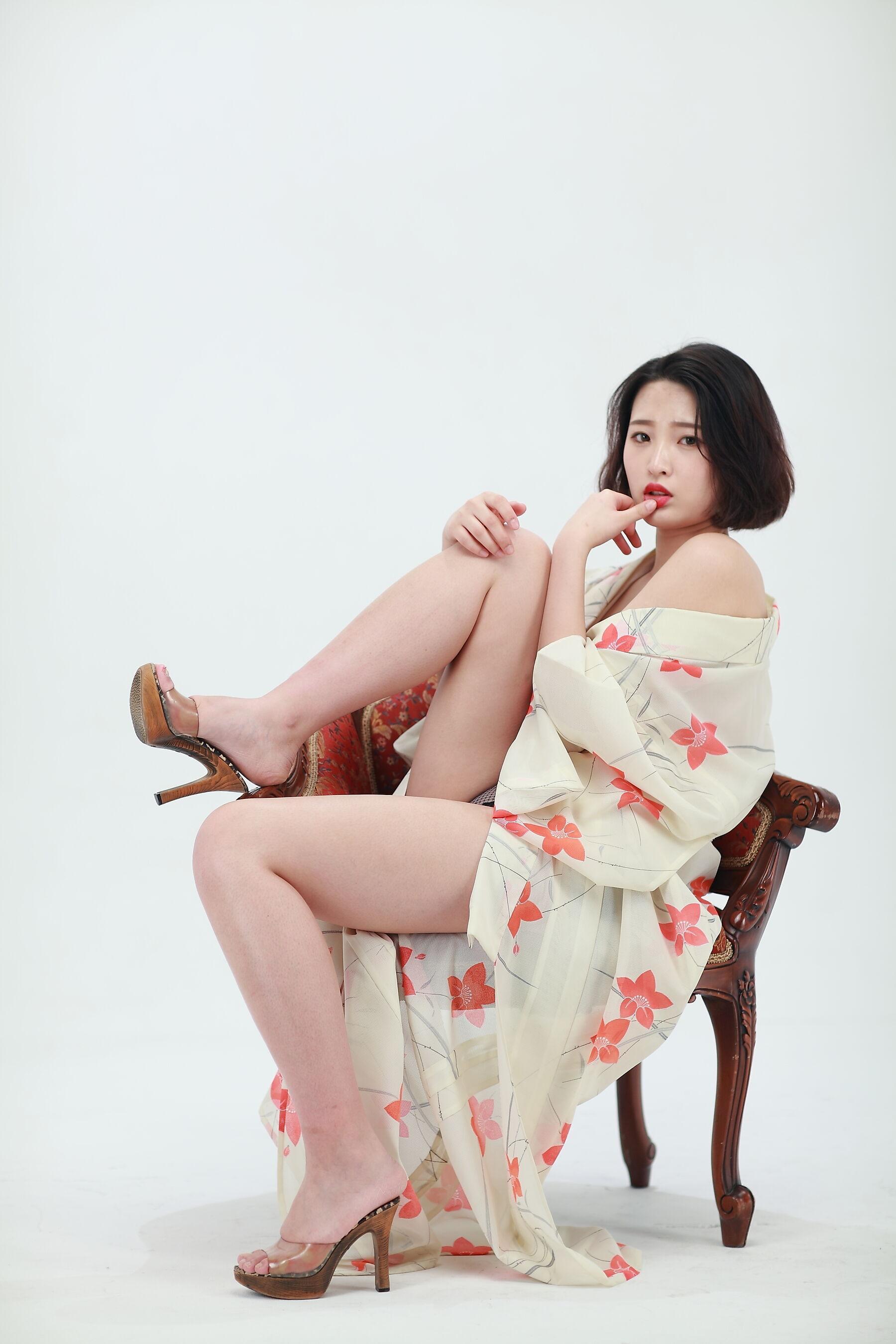 韩模人体 韩模尤娜（유나）人体私拍套图(30)