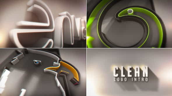 Clean Logo Intro - VideoHive 20275792