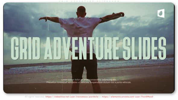 Grid Adventure Slideshow - VideoHive 47431374