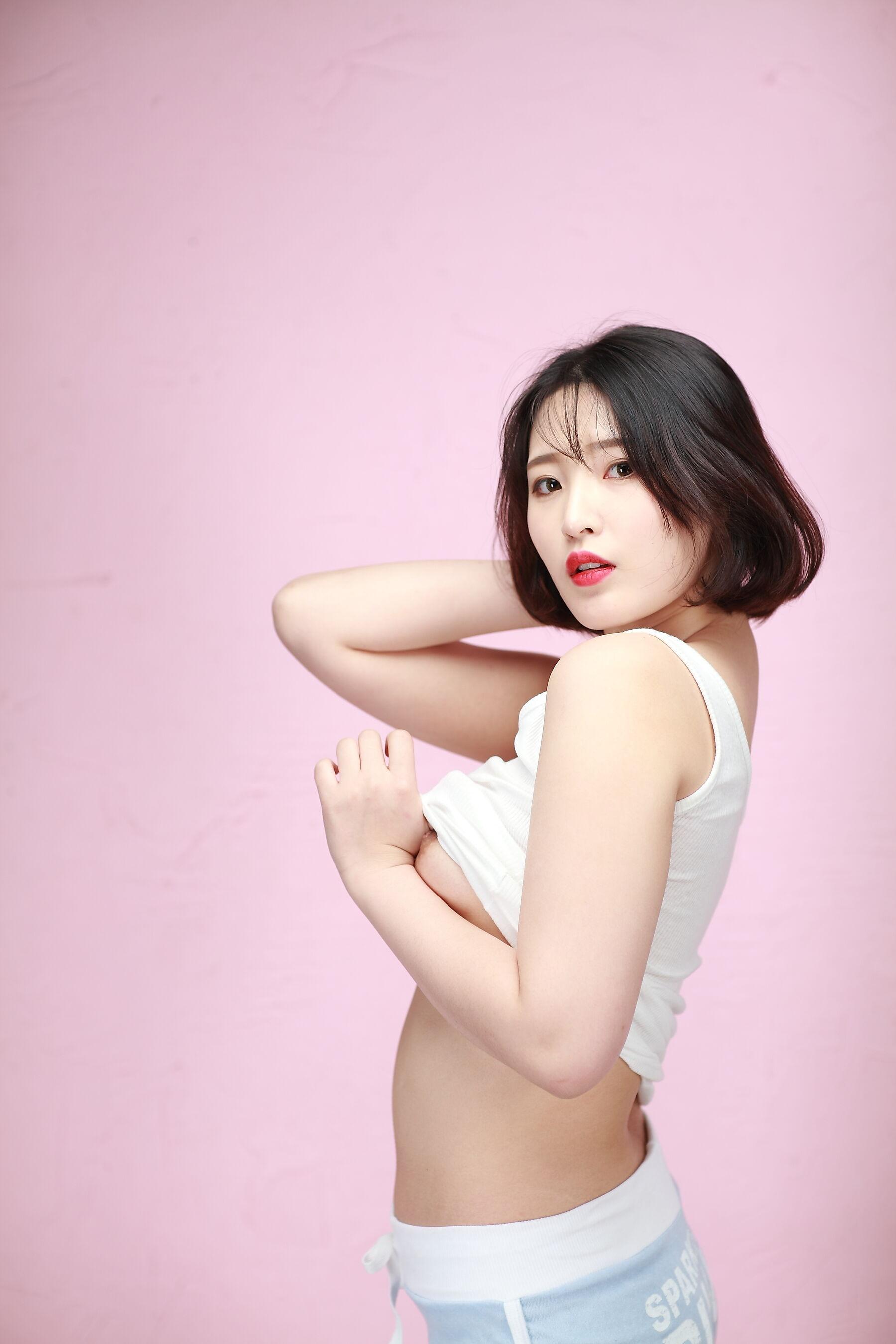 韩模人体 韩模尤娜（유나）人体私拍套图(179)