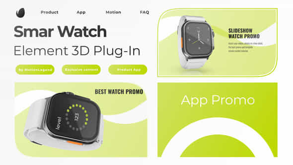 Smart Watch App Promo - VideoHive 49035774