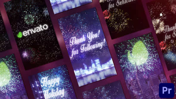 Fireworkscelebration Holiday New Year Instagram Stories - VideoHive 49425994