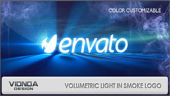 Volumetric Light In Smoke Logo | Sky, Clouds - VideoHive 8891322