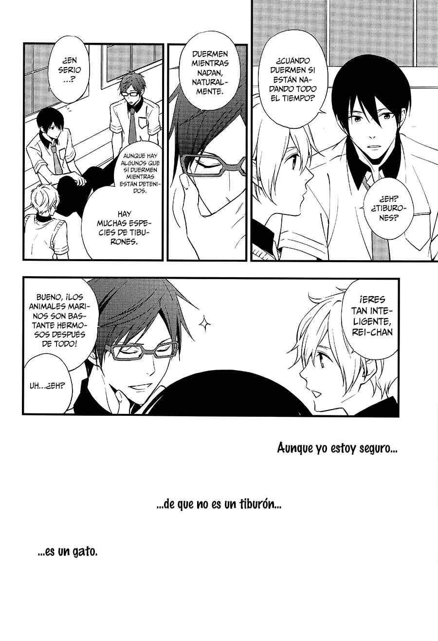 Doujinshi Free! Sad Prisioner Chapter-1 - 12