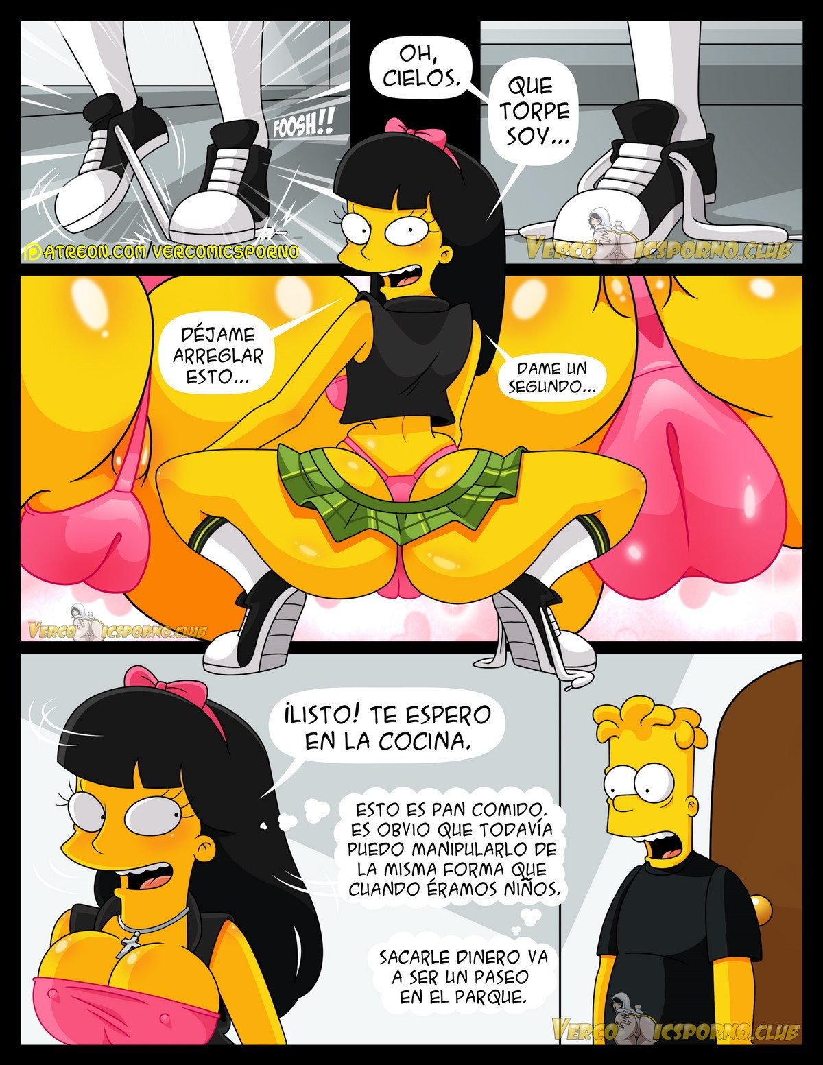 [Milky Bunny] No Hay Sexo Sin EX (The Simpsons) - [Spanish] - [Complete]