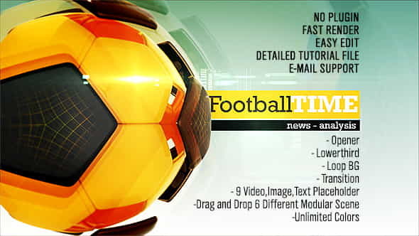 Football Time Package - VideoHive 12056858