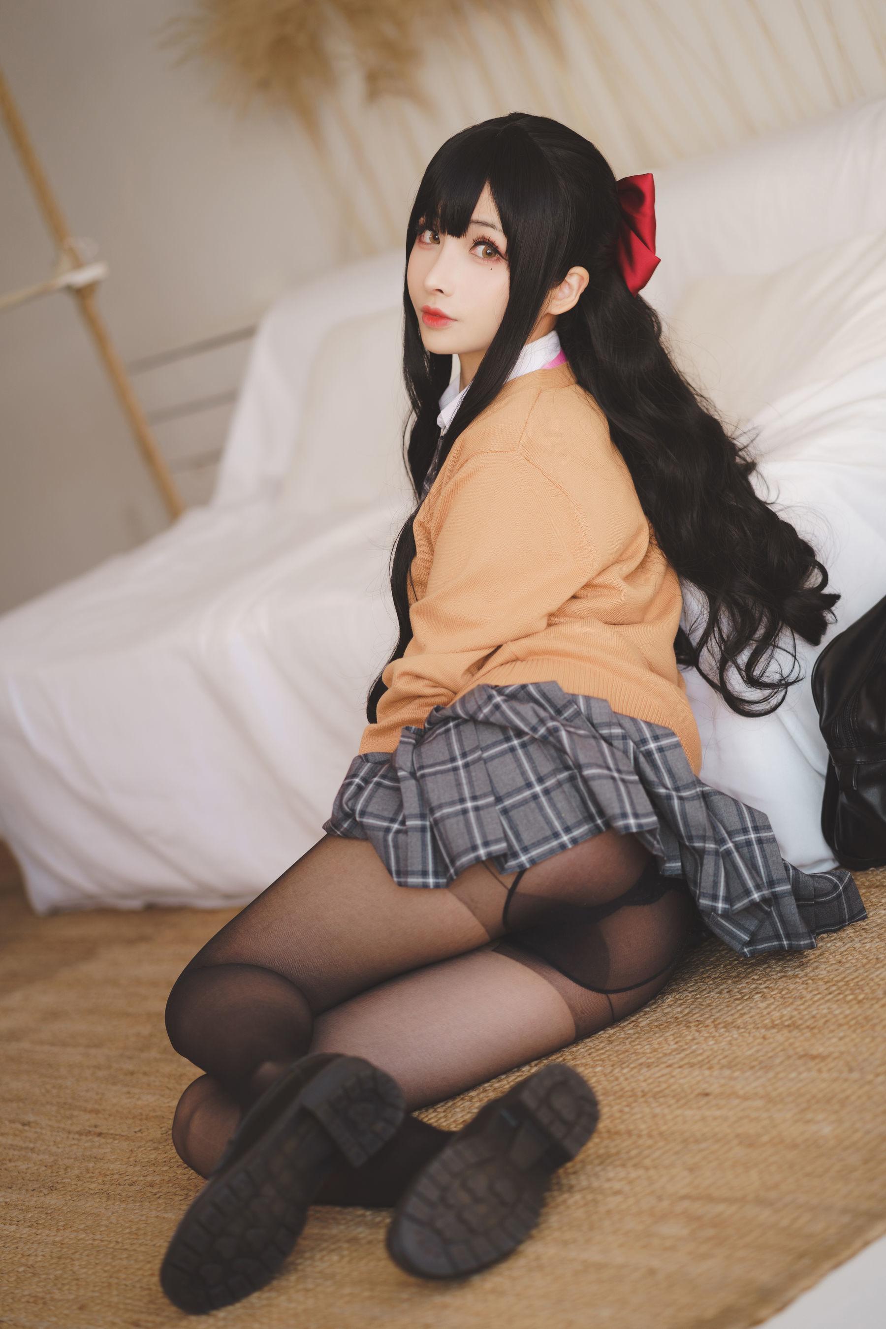 [网红COSER] rioko凉凉子 – 放课后的学姐 写真集(15)