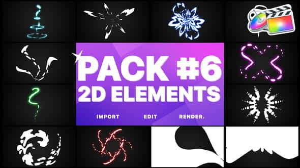 Elements Pack 06 | FCPX - VideoHive 25953580