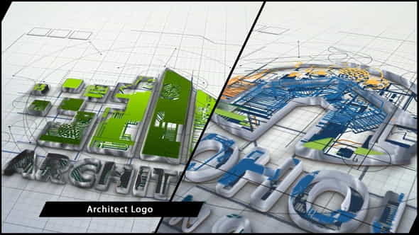 Architect and Architecture Company Logo - VideoHive 11491662