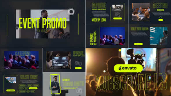 Event Promo Slides Premiere Pro Mogrt - VideoHive 54038524