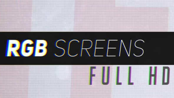 RGB Screens - VideoHive 12730076