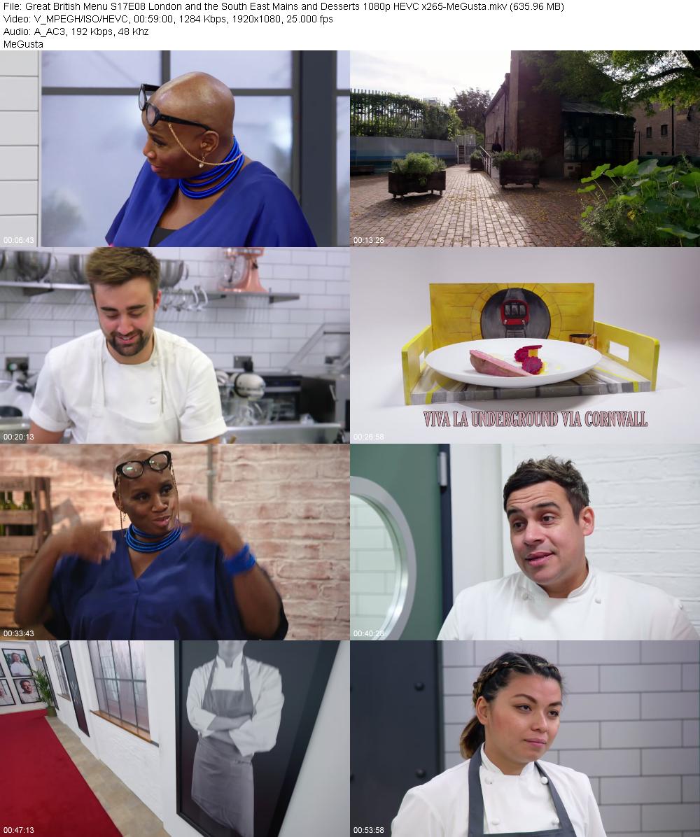 Great British Menu S17E08 London and the South East Mains and Desserts 1080p HEVC x265