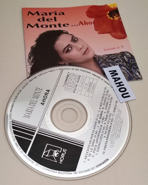 Maria Del Monte-Ahora-ES-CD-FLAC-1991-MAHOU