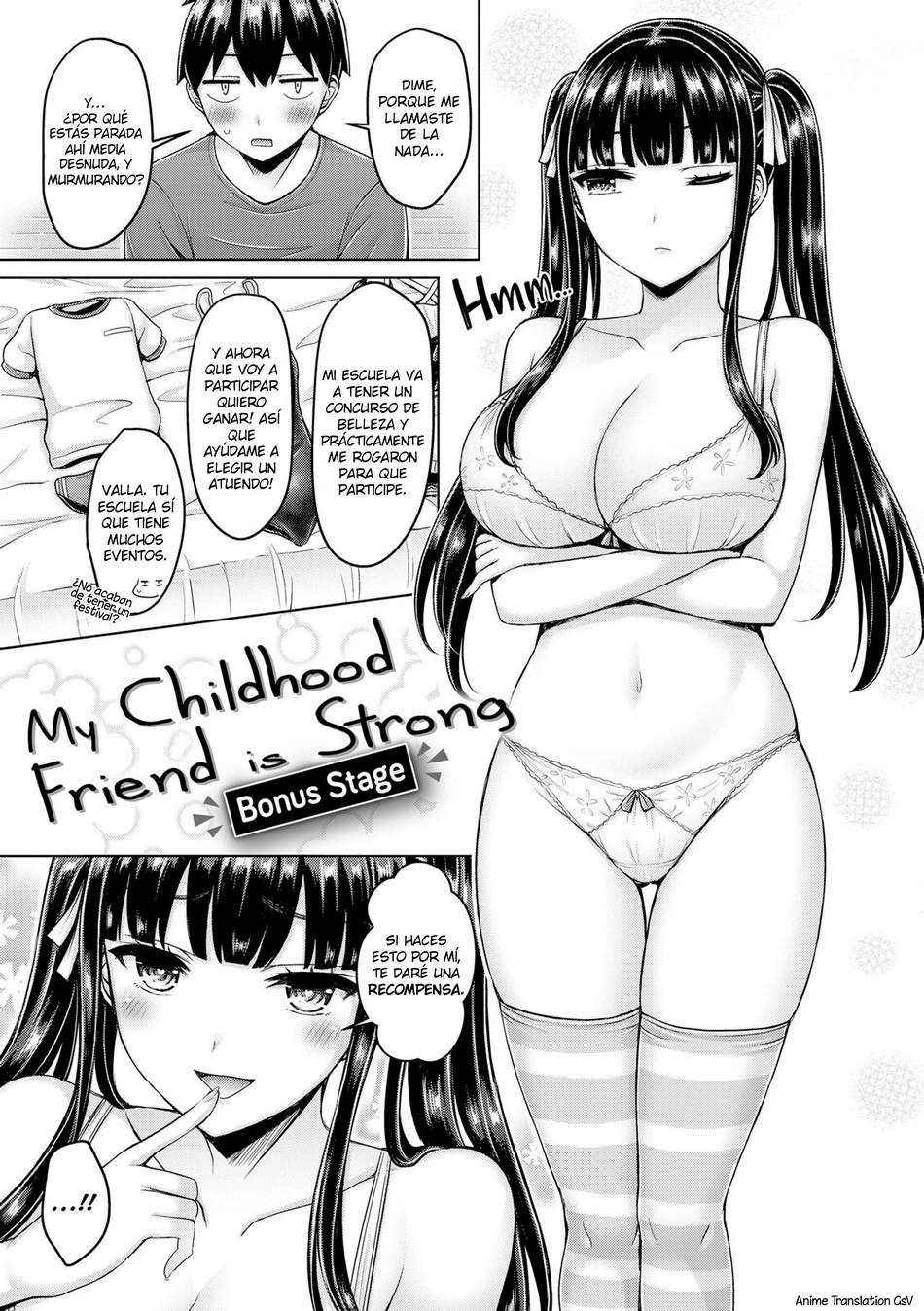 My Childhood Friend is Strong Extra - Page #1