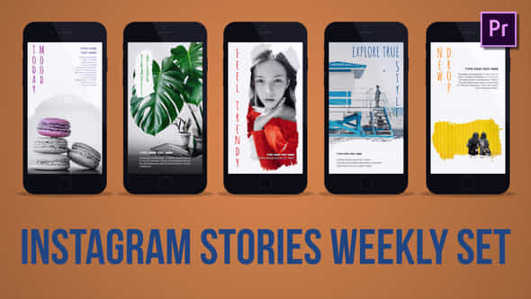Instagram Stories Weekly - VideoHive 38509134