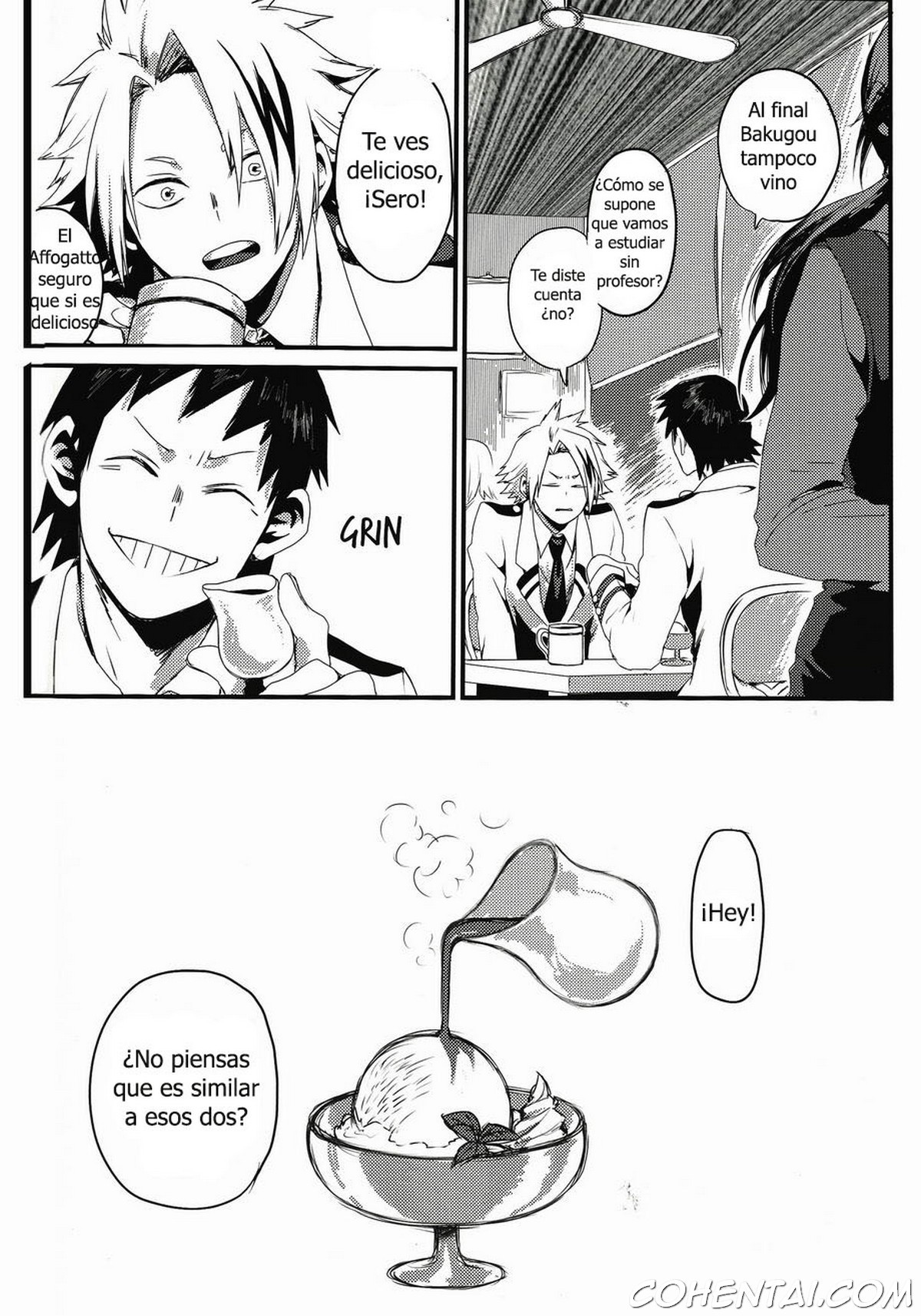 Affogato (Boku no Hero Academia) xxx comics manga porno doujin hentai español sexo 