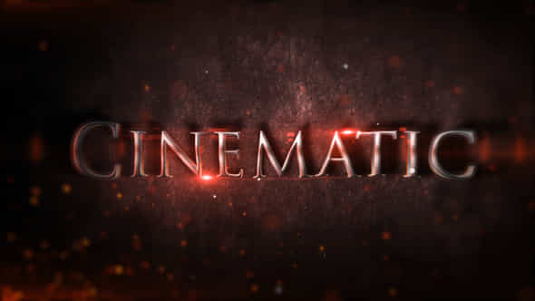 Cinematic Trailer Titles - VideoHive 15024590