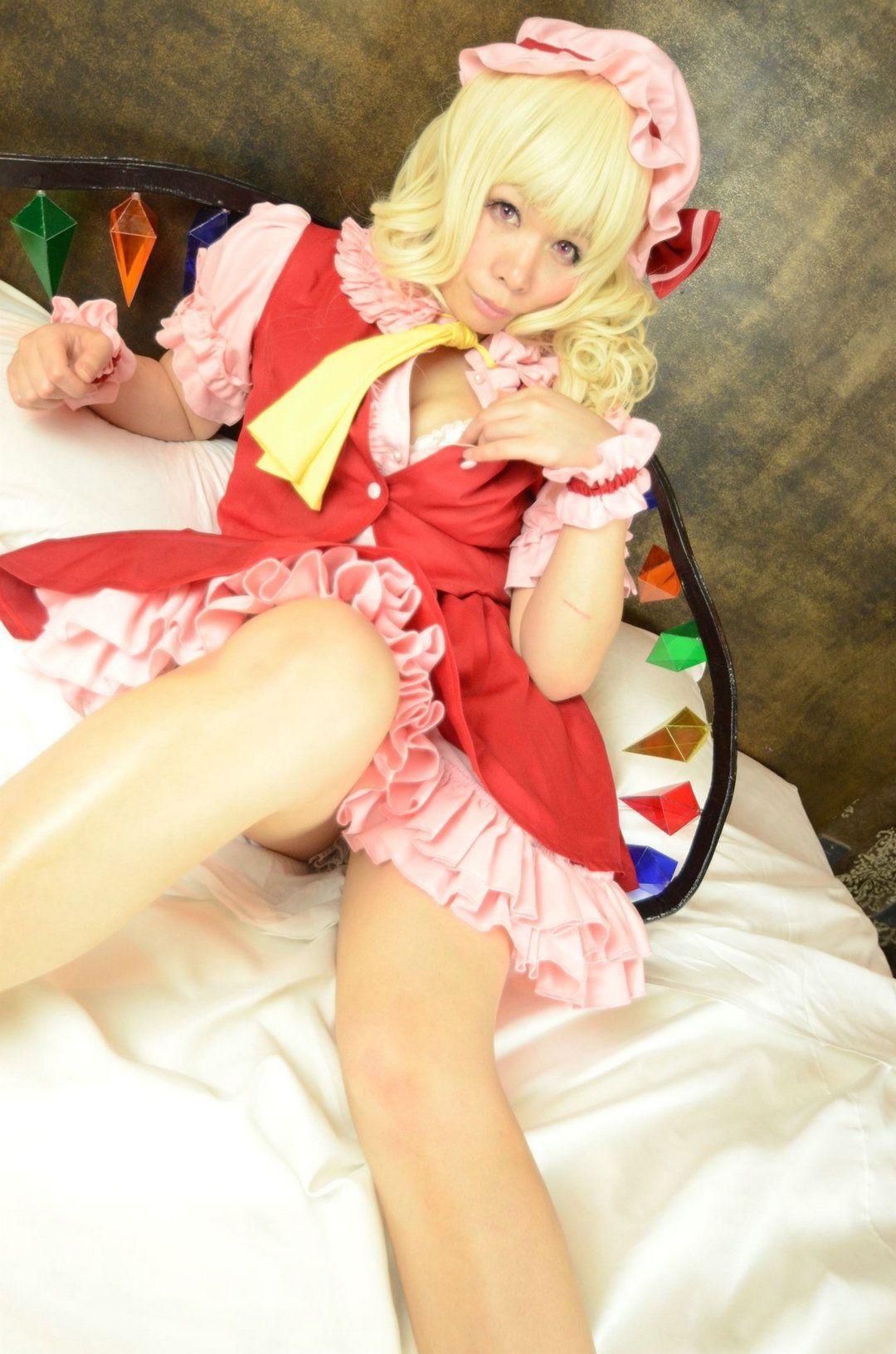 岡田ゆい (Okada Yui) 《Touhou Project》Remilia Scarlet+Flandre Scarlet [どてちん販売所] 写真集(23)