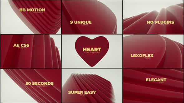 Heart Opening Titles - VideoHive 27929937