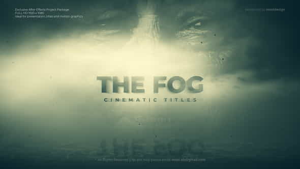 The Fog Cinematic Title - VideoHive 28101766